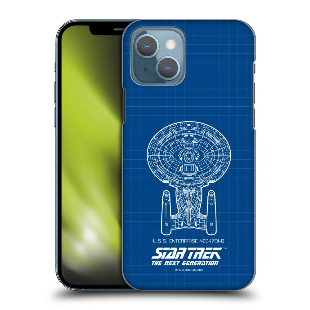 STAR TREK スタートレック - USS ENTERPRISE NCC - 1701 - D ハード case / Apple iPhoneケース - PGS